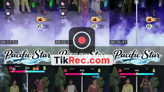 TikTok live: PACIFIC DANCE PARTY JOIN US! by @pacificstar7
