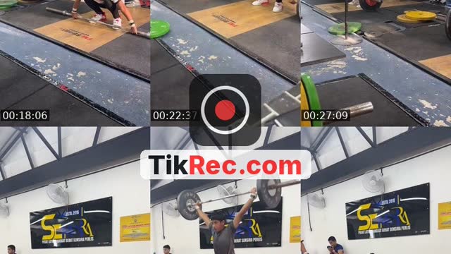 TikTok live: Latihan 5/10/26 by @angkatberatsemsira