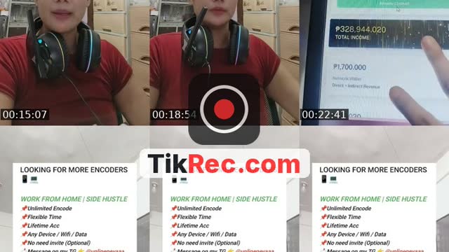 TikTok live: WFH 💻📲 by @digitalbyneyaaaa