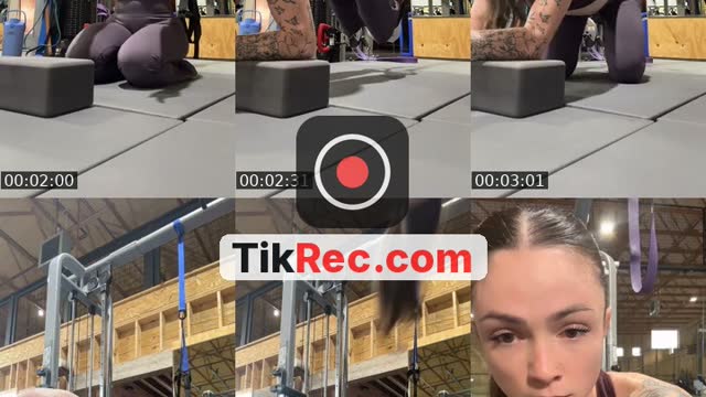 TikTok live: Core Workout by @miriamdowlingg