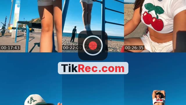 TikTok live: Calisthenics beach session ⚡️💪 by @bethanyprimmer