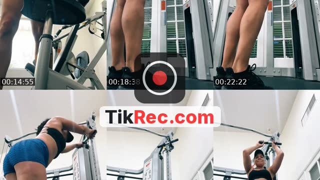 TikTok live: Workout with Jen 🤪 by @jens_beautyboxx
