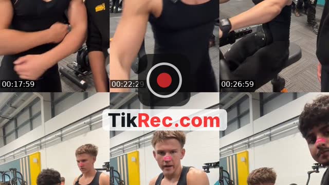 TikTok live: Chest and back by @ddgainz