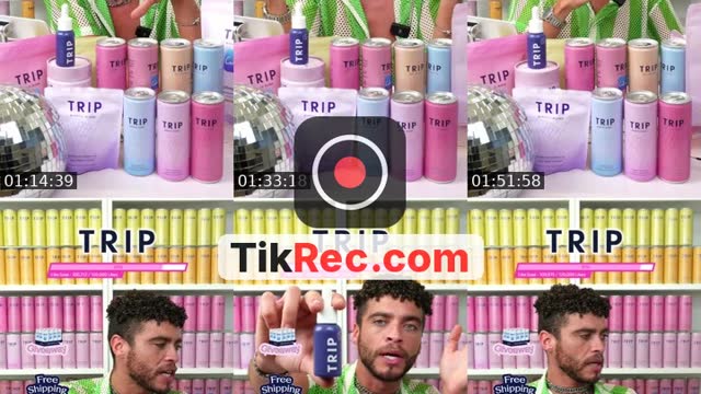 TikTok live: Find your Calm with TRIP ✨ by @trip.drinks