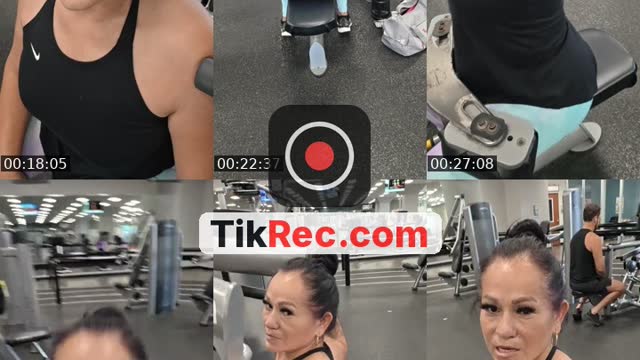 TikTok live: en el gym vida saludable by @amm122473