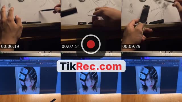 TikTok live: drawing tips/ loomis method by @cedrickplopinio