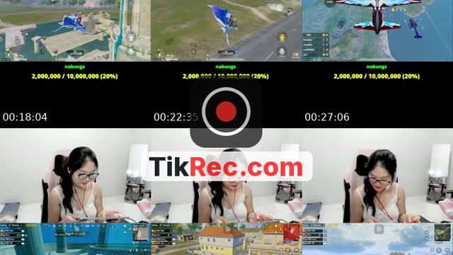 TikTok live: PUBGGGG by @paphricia