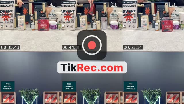 TikTok live: MYPROTEIN EXCLUSIVE NEW LAUNCH! by @myprotein