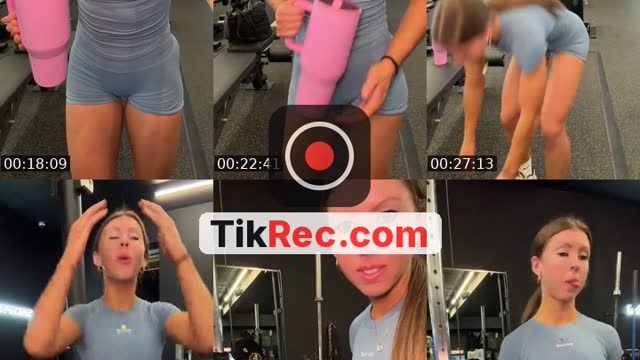 TikTok live: PUSH DAY 🏋️‍♀️ by @rachfittt