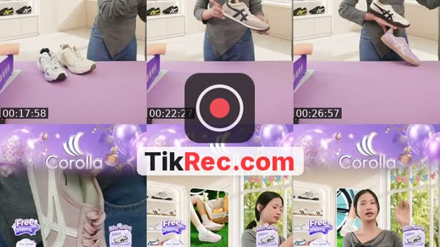 TikTok live: Corolla MY Sale X Zaiffa by @corollashoes.official.my
