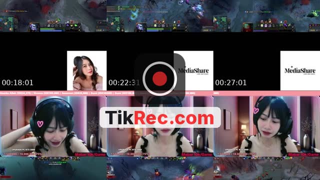 TikTok live: Morning dota #dota2 by @23mercy_
