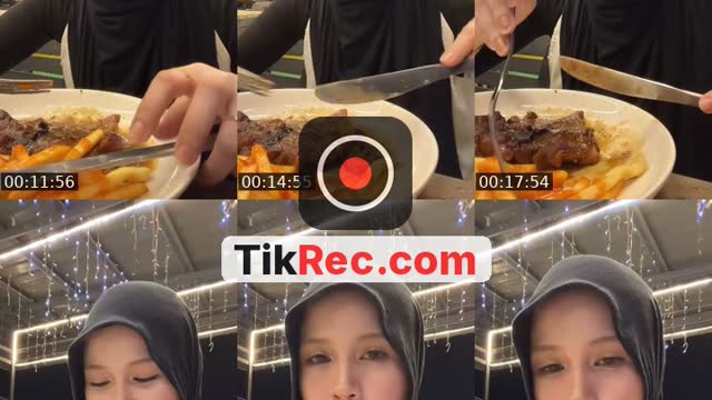 TikTok live: GRWM by @peapole91