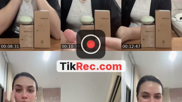 TikTok live: Get unready with me by @diana.danielle