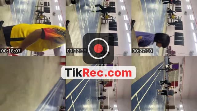 TikTok live: friendly match 🏸 by @najwasyida_