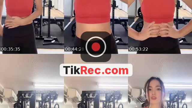 TikTok live: 10/19🎂　ジム配信🏋️‍♀️ by @elliehfitness