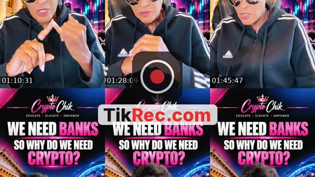 @thecryptochik TikTok live from 2026-10-06