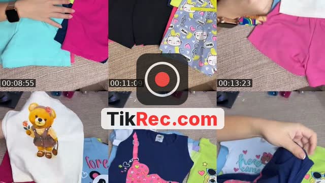 TikTok live: Conjuntos infantis na promoção by @geisimurcashop
