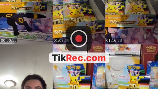 TikTok live: Pokemon auction by @payray123