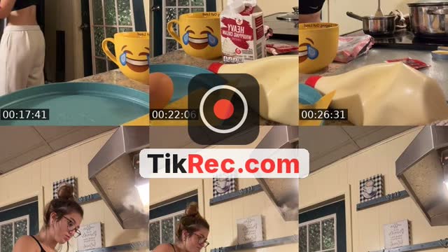 TikTok live: cooking 🧑‍🍳 by @thegracelehighaccount