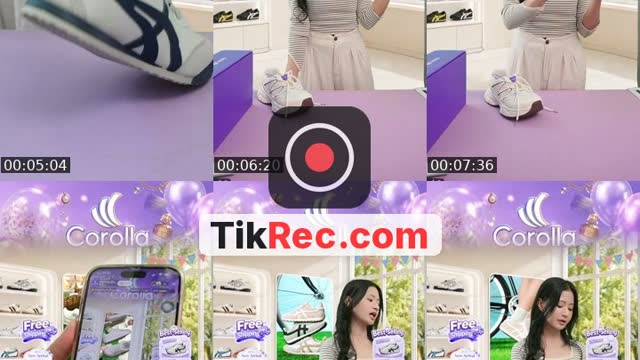TikTok live: Corolla MY Sale X Zaiffa by @corollashoes.official.my