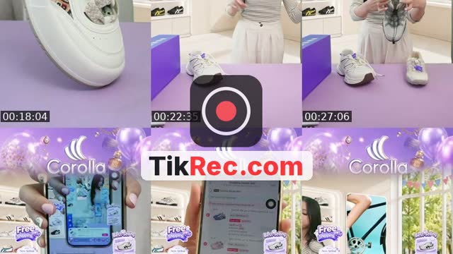 TikTok live: Corolla MY Sale X Zaiffa by @corollashoes.official.my