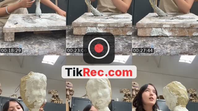 TikTok live: yangy sculpts by @toozi
