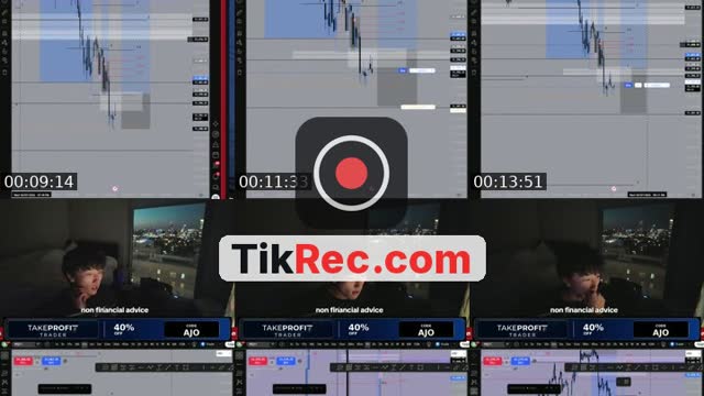 TikTok live: Trading NQ | CODE AJO | by @alexohtrades