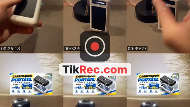 TikTok live: CARREGADOR PORTÁTIL! by @odailydagio