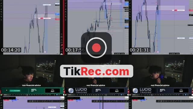 TikTok live: Trading NQ | CODE AJO | by @alexohtrades