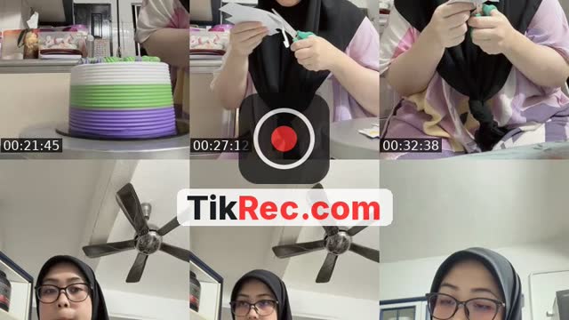 TikTok live: Deco kek by @puteriawani91
