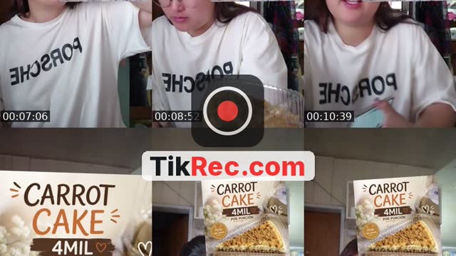 TikTok live: torta by @julietacoreana