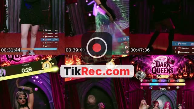 TikTok live: MIERCOLESILLO by @darkqueensmx