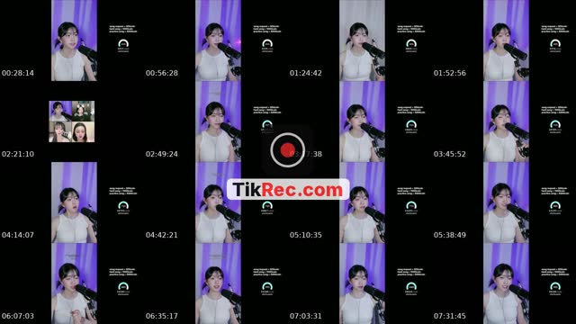 South Korea TikTok live: singing🫧 by @byliawav