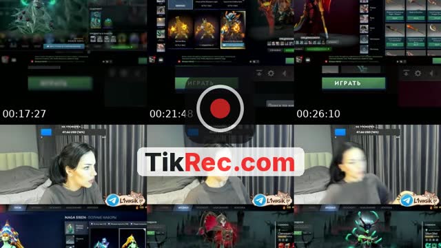 TikTok live: ТЯНОЧКА В ДОТЕ by @l1vasik