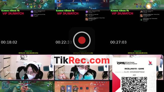 TikTok live: JASA TURUN BINTANG by @cioricielll