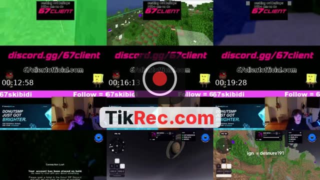 TikTok live: Krypton Client On DonutSMP by @67skibidi_1