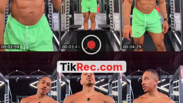 TikTok live: Working out 🏋🏾 by @theeshawnraymond