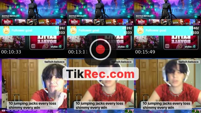 TikTok live: 18 plus  😝 just chilling by @xcxkels