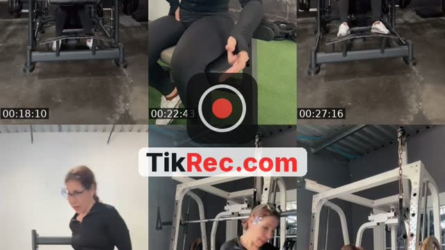 TikTok live: Salvadoreña ejercicio pierna by @gilma_ant_hz