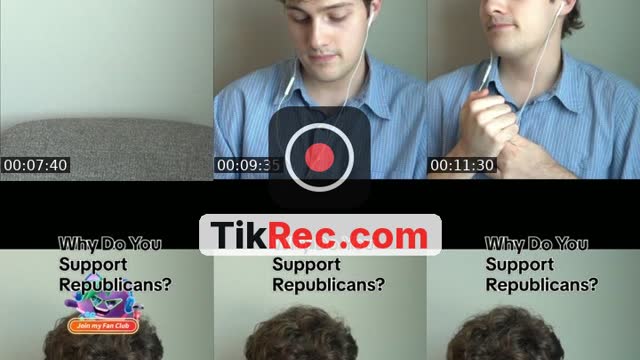 TikTok live: debating MAGA by @parkergetajob
