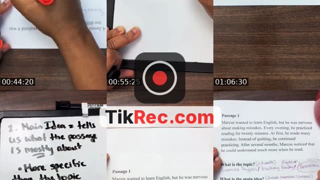 TikTok live: Super Fan English Lesson by @faithinliteracy