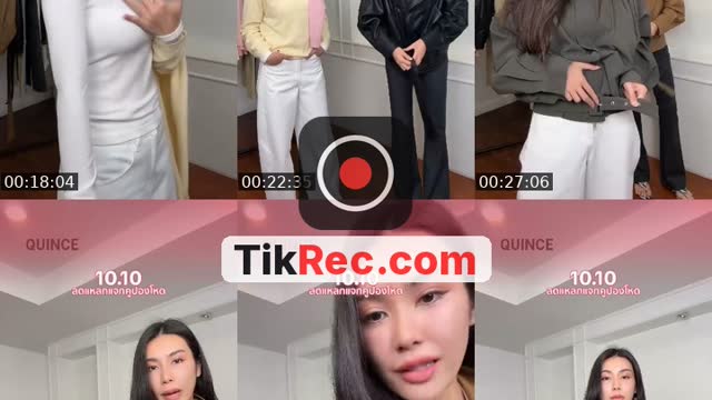 TikTok live: 10.10 Item หน้าหนาวพร้อมเสิร์ฟ by @quince.bkk
