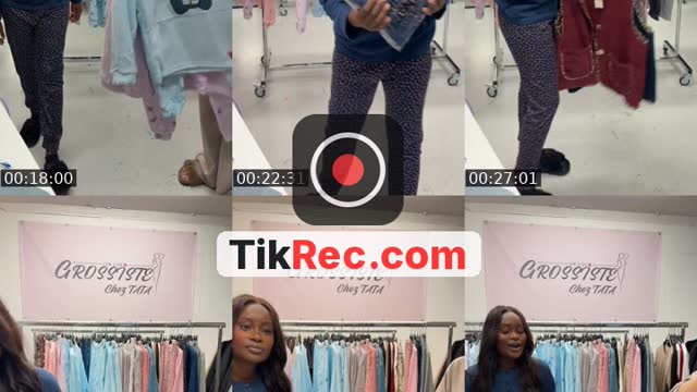 TikTok live: LIVE VENTES VÊTEMENTS🎀 by @grossiste_en_live