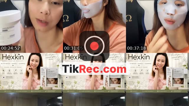 TikTok live: Hexkin skincare ❤️ by @angserchin