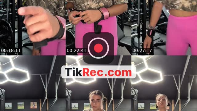 TikTok live: back, arms and core by @m.i.l.f_athletics