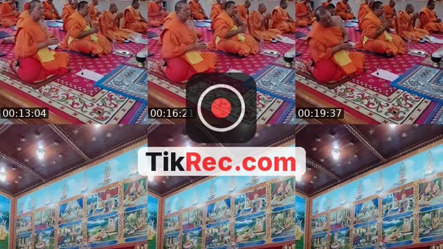 TikTok live: ทำวัตรสวดมนต์เจริญภาวนา by @sutin.phairoh