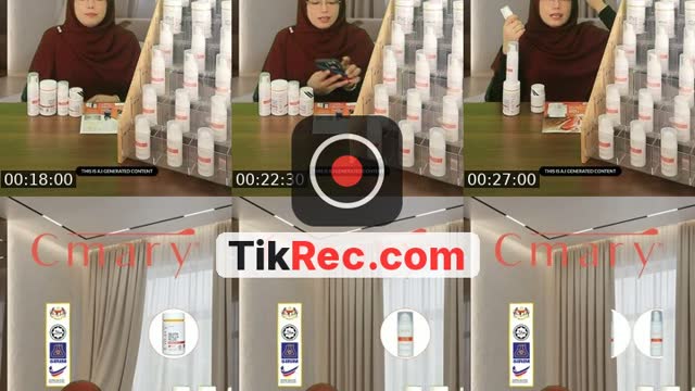 TikTok live: Sihat Lutut dan Sendi by @cmary_love