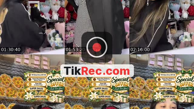 @flowershopsg TikTok live from 2026-10-08