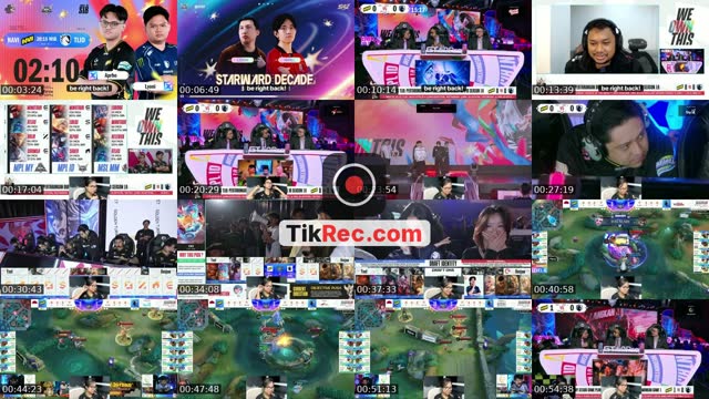 TikTok live: MPL Restream NAVI vs TLID by @fxrxhjung