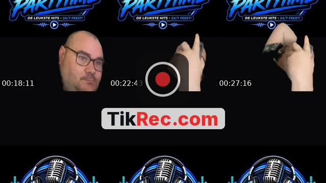 @radiopartytime.nl TikTok live